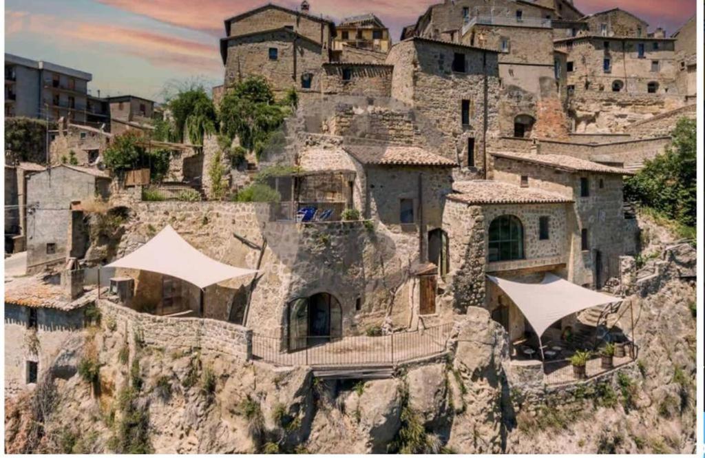 Apartamento Cortile Nel Borgo Civitella dʼAgliano Exterior foto